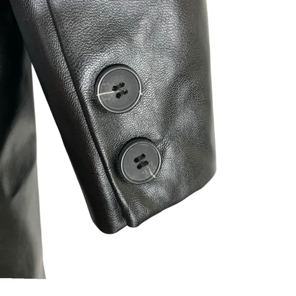 Princess Polly Jocelyn Faux Leather Jacket Size 16 - Image 10