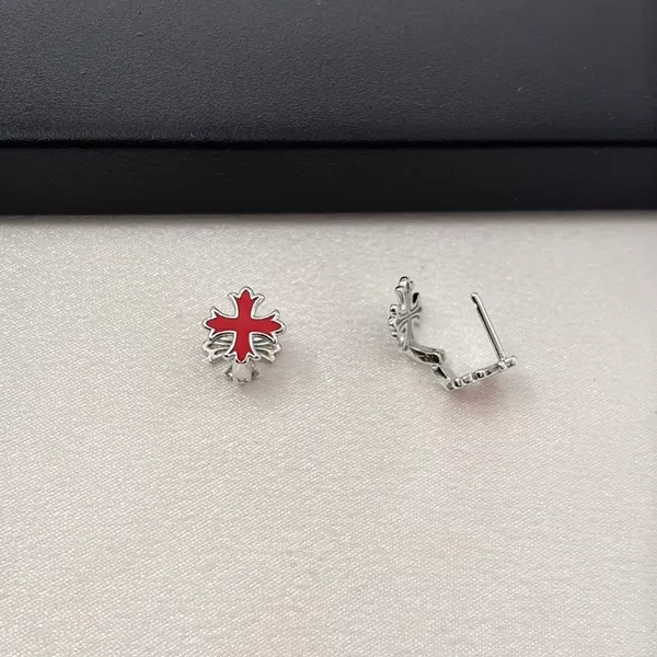Small Cross Hoop Earrings for Men Women Streetwear Hip Hop Punk Unisex Style - Image 5