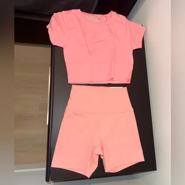 Offline by Aerie Shell Pink Set - Image 2