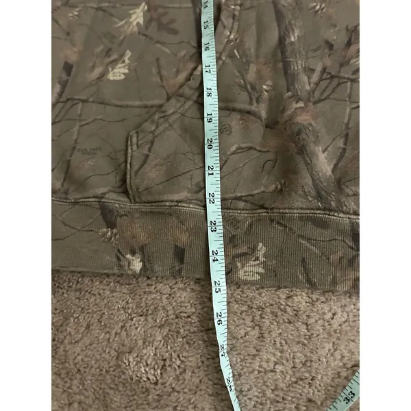 Dairy Boy The Boyfriend Hoodie Evergreen Camo/Pink Appliqué Women's Size Large - Image 11