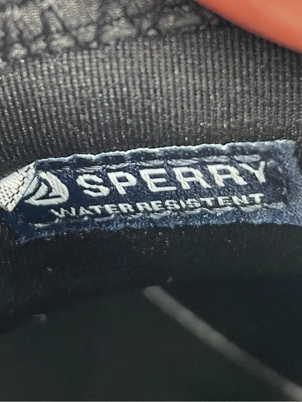 Sperry Torrent Lace Up Rain Boots Size 6.5 Black Waterproof Rubber Gorpcore - Image 7