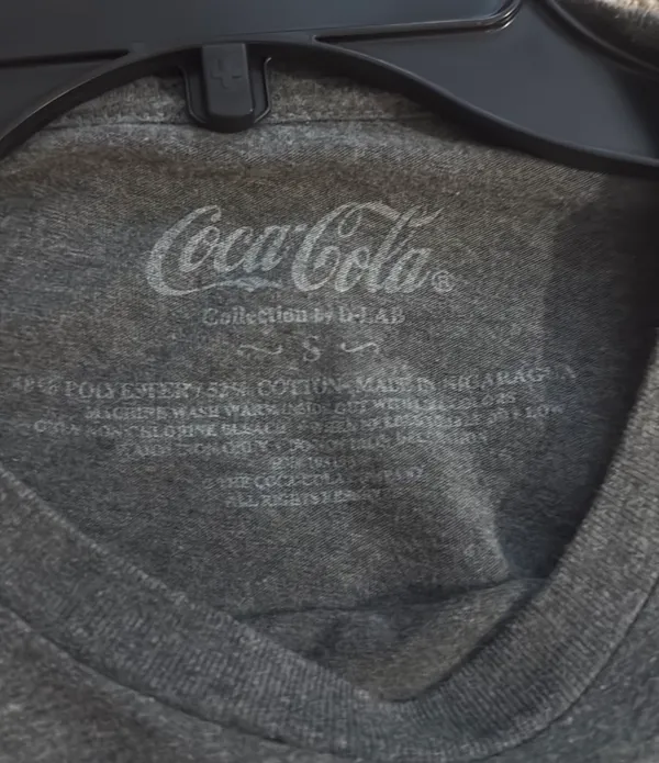 Coca-Cola Gray  T-Shirt - Image 3