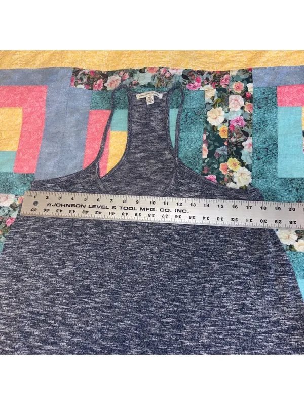 American Eagle Outfitters Woman’s Med Blue Racerback Summer Dress, Size M - Image 9