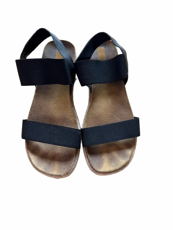 Steve Madden Women's Black Platform Espadrille Sandals - Image 3