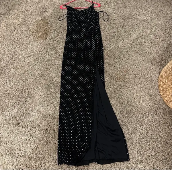 Windsor Prom Dress Black - Image 2