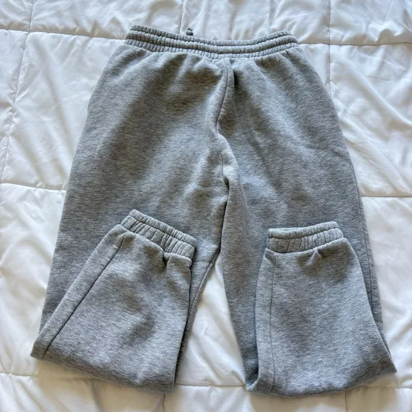 Zara Joggers‎ Sweatpants Womens Size Medium Gray Casual Fit Ankle Activewear Gym - Image 8