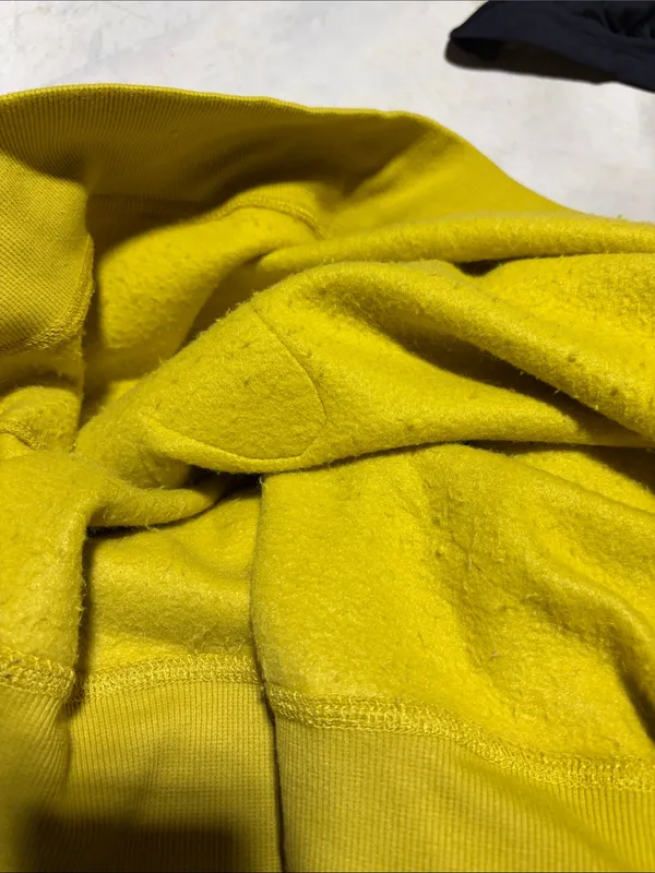 Judith March yellow green sweatshirt star XL - Image 13