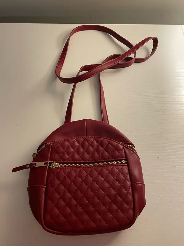 Maroon purse Red - Image 2
