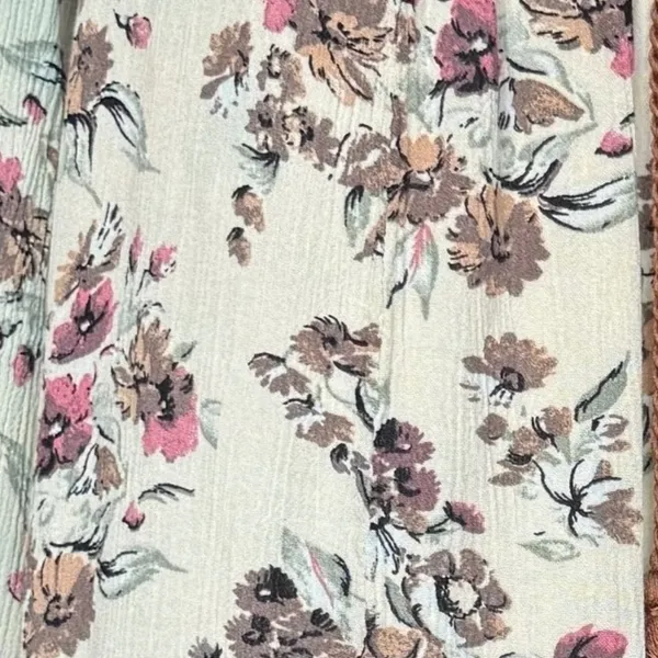 Flying Tomato Lace Up‎ Floral Tunic Sz M - Image 4