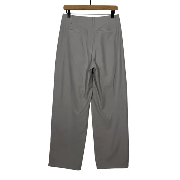 Wilfred‎ Free Ascendant Pants Womens Size 6 Light Gray High Waist Wide Leg Work - Image 2