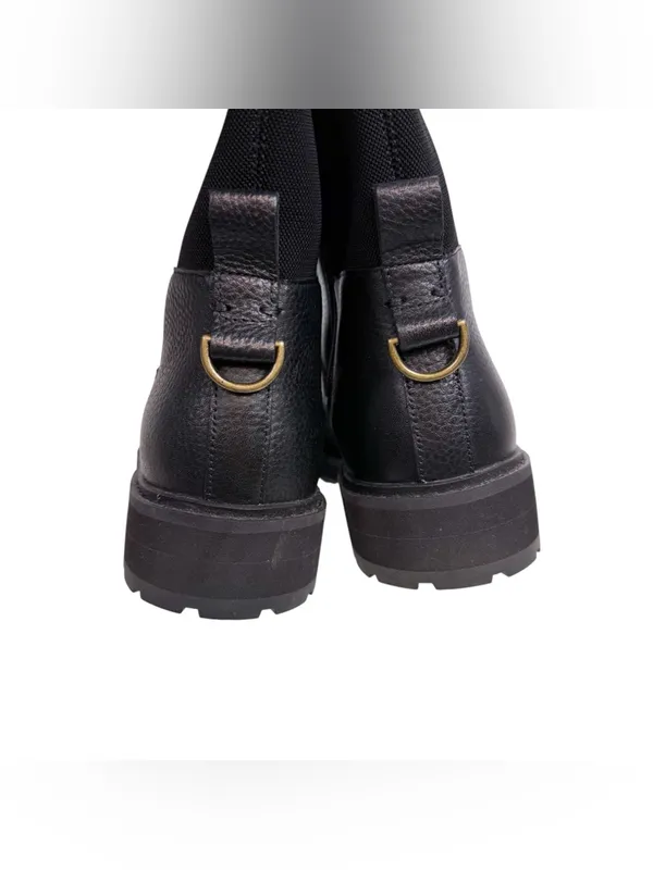 Cole‎ Haan Greenwich Tall Waterproof Riding Boots Black Leather Size 9 - Image 8