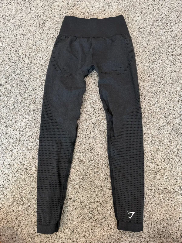 Black Gymshark Leggings - Image 3