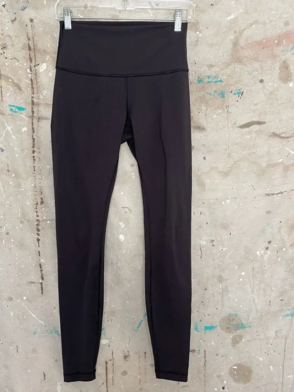 Lululemon Wunder Under Hi-Rise Tight Full-On Luon 30", Black - Image 2