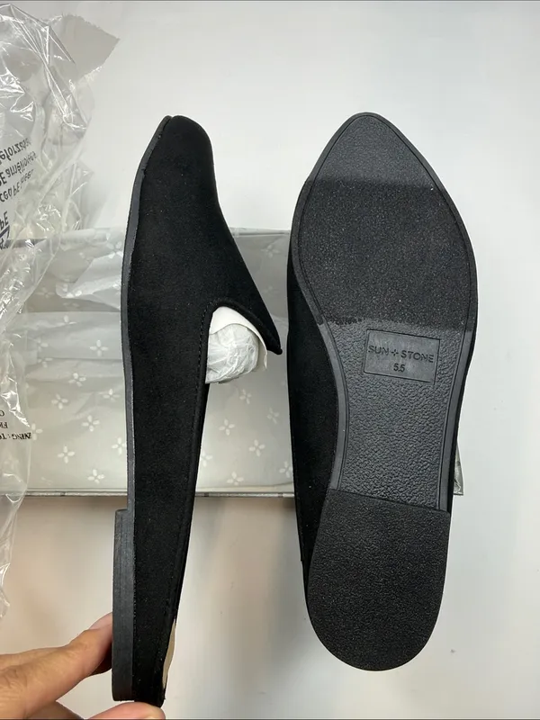 Sun + Stone Women's Ninna Slip On Mules Size 5.5 - Image 6