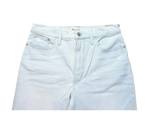 Madewell Perfect Vintage Wide-Leg Crop Jean Light Wash NF127 Mens 29 NWT - Image 2