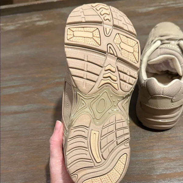 Vionic Walker Classic Orthotic Walking Shoes Stone‎ Taupe Size 5 NWOB Comfort - Image 11