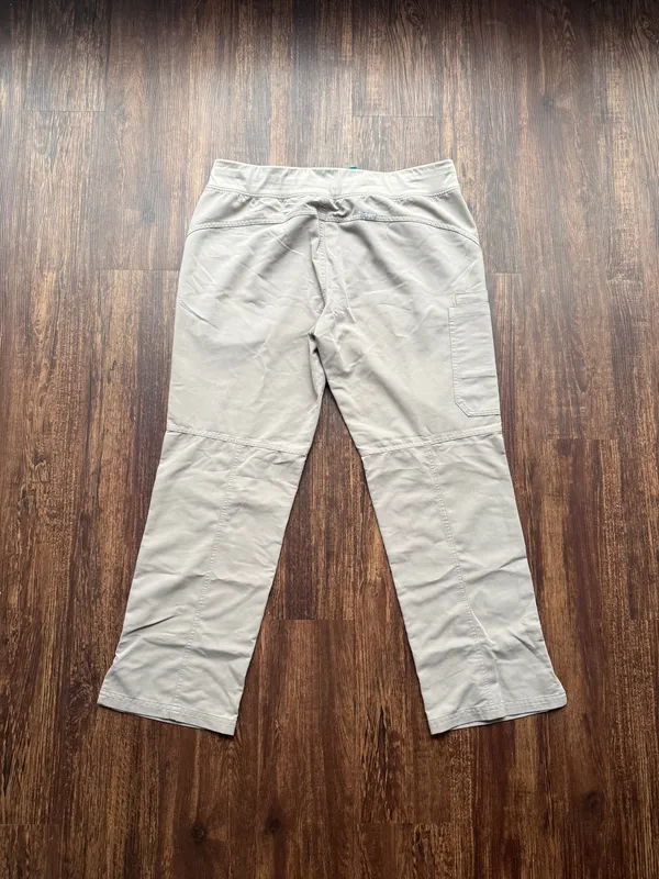 FIGS Women’s Boulder Tan Kade Cargo Scrub Pants Nurse Hospital - Size L Petite - Image 2