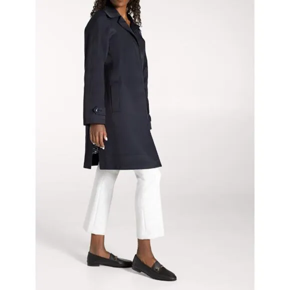 Sam Edelman Single Breasted Swing Trench Coat Size Large‎ - Image 3