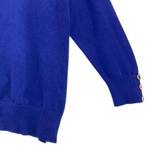 Susan Graver‎ Knit Sweater Cobalt 1X - Image 5