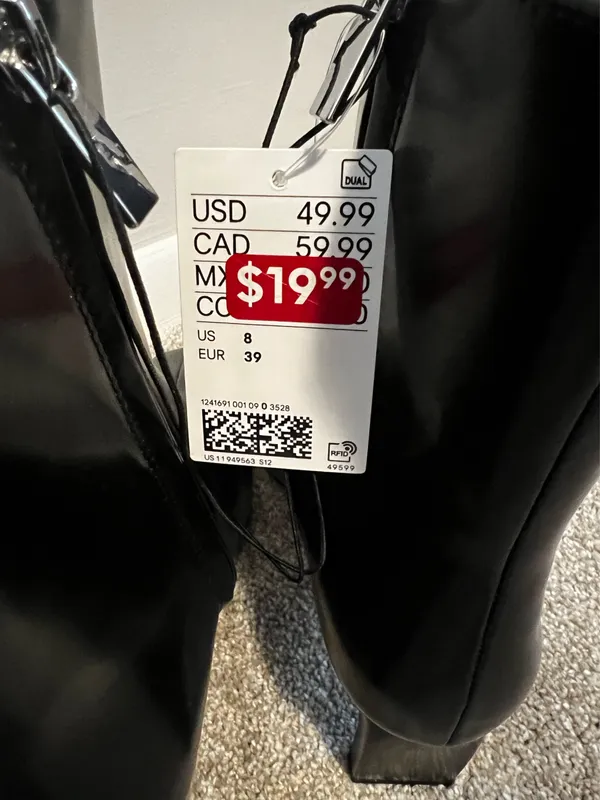 H&M Black Boots - Image 3