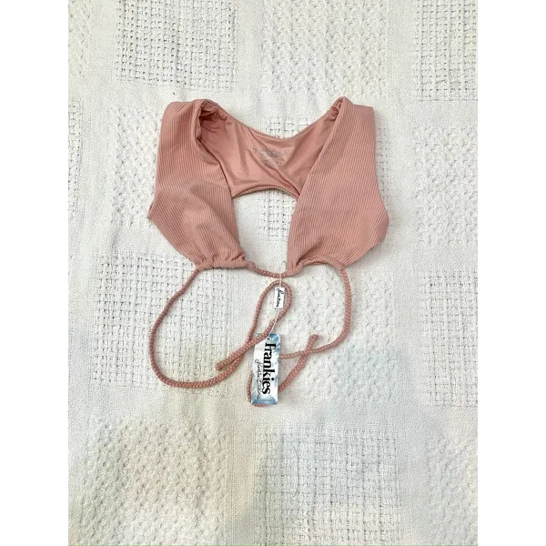 Frankies Bikinis XS Shea ribbed bikini top SW2 3423 - Image 9