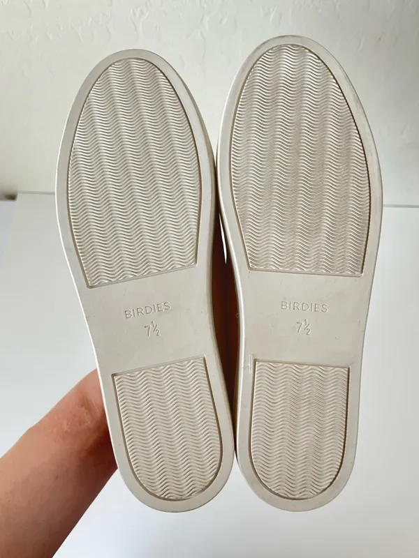 Birdies The Swift Slip On Sneaker Soft Suede Tan Size women’s 7.5 - Image 7