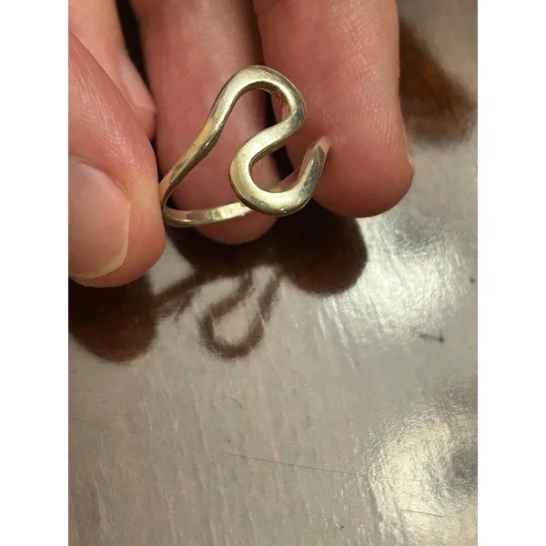 ring band sterling silver 925 lot a39 size 5.25 - Image 4
