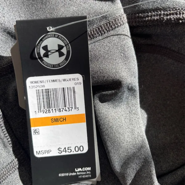 Womens under armour compression heat gear grey leggings - Image 5