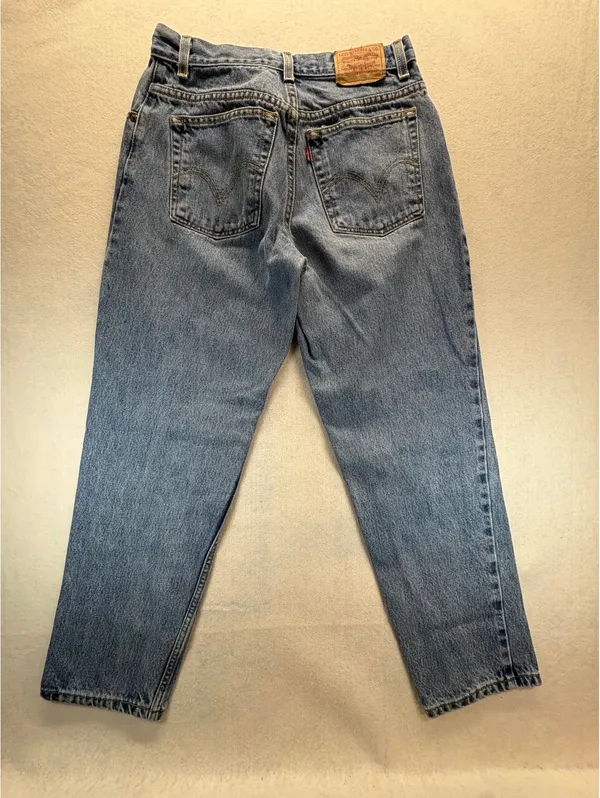 Levi’s 550 Relaxed Tapered Jeans Women’s 10 S Medium Wash High Rise Vintage - Image 5