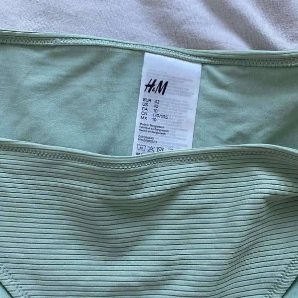 H&M Sage Green Bikini Bottoms‎ - Image 3
