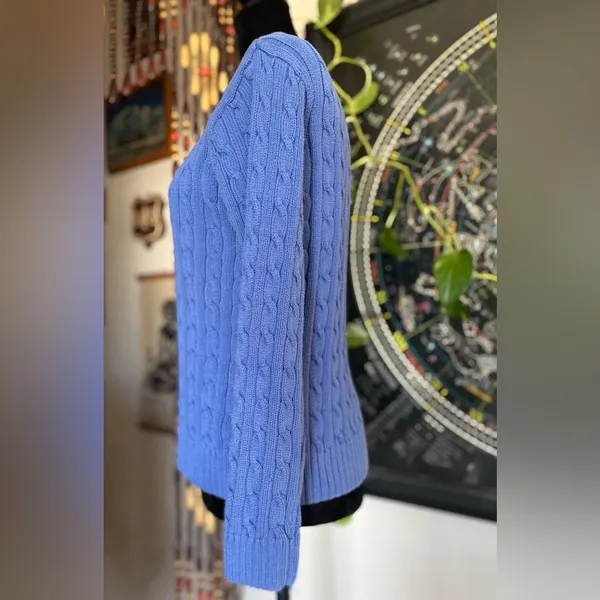 Lilly Pulitzer Cableknit Sweater! Size Small. Excellent Condition! - Image 3