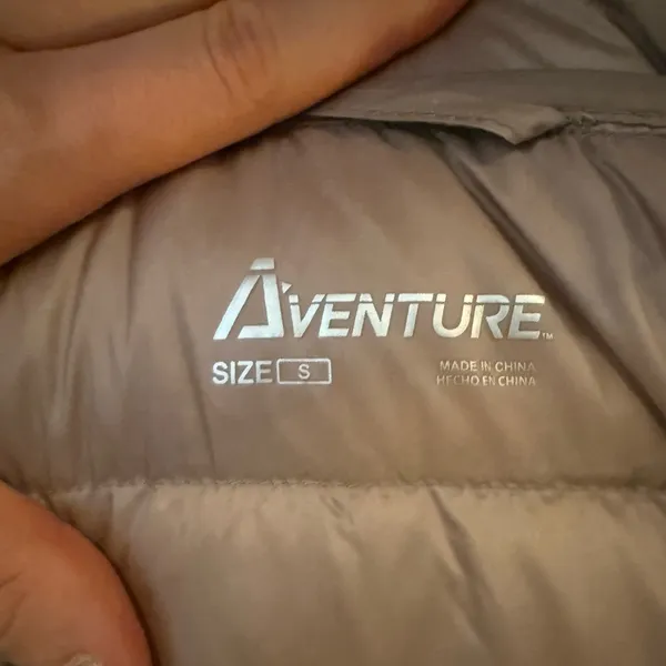 Women's Long Packable Puffer Jacket Pink - Image 3