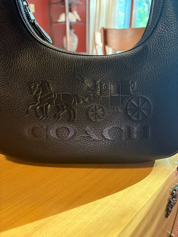Coach Shoulder Bag Black - Image 4