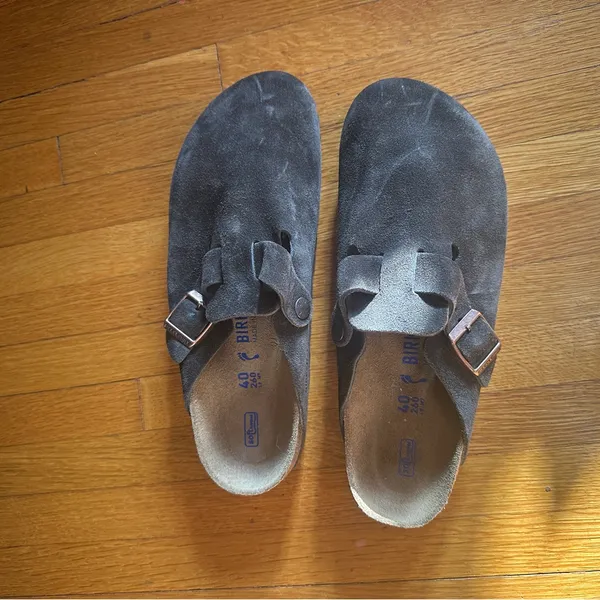 Birkenstock Dark Brown Slip on Mules, Size 40 (9-9.5 US), NWOT - Image 2