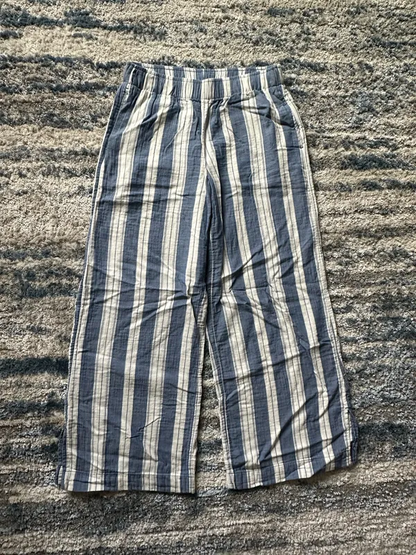 Old Navy Striped Linen Pants - Image 4