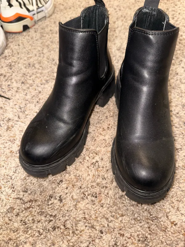 Steve Madden Hamlet Boots Black - Image 5