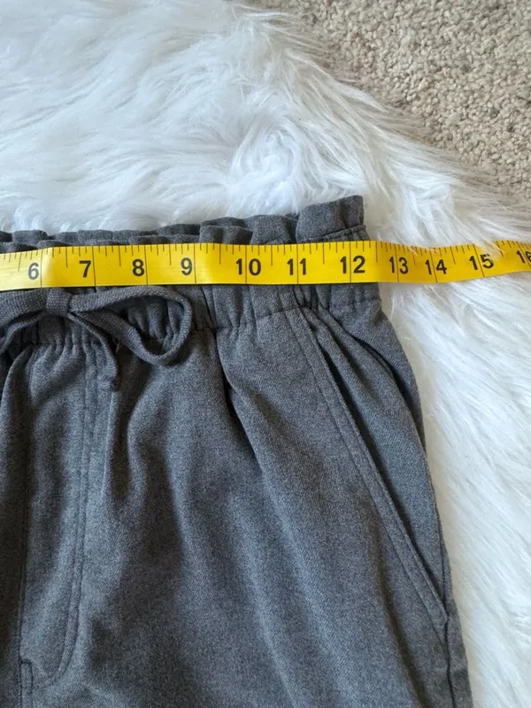 Abercrombie & Fitch Paperbag Waist Drawstring Straight Leg Pants size XS - Image 8