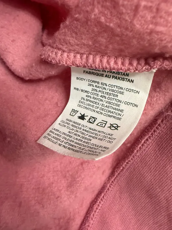Nike Mauve Pink Relaxed Long Sleeve High Low Top Women’s Medium - Image 5