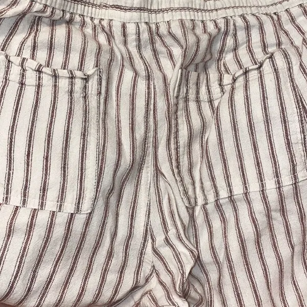 ✨ Old Navy Mid Rise Linen Blend Cropped Pants✨ - Image 6