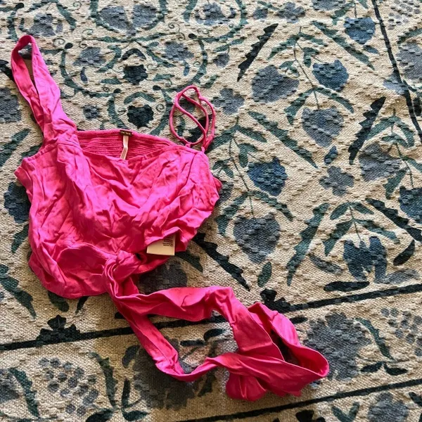 Free‎ people pink xs blouse - Image 2