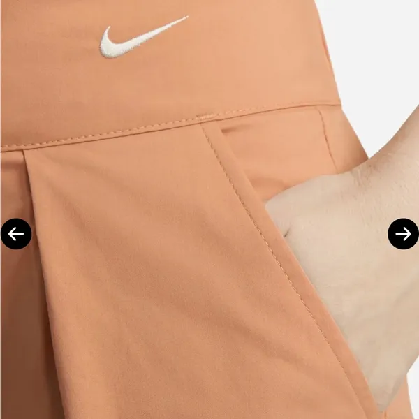 Nike Sportswear Athleisure Wide Leg High Waist Trousers in‎ Terra Blush Medium - Image 3