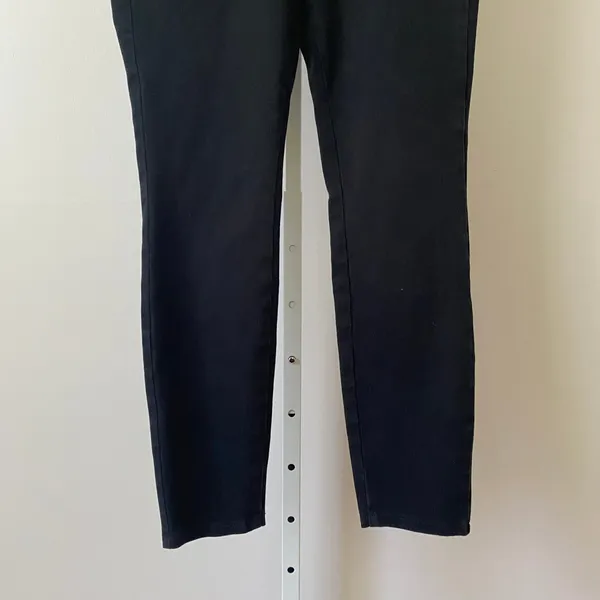 J Jill Office Siren Academia Clean High Rise Premium Flex Leggings 4 Black‎ - Image 3