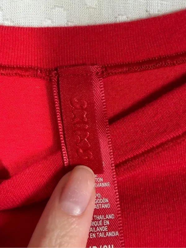 Skims‎ Red Fits Everybody Long Sleeve Top - Image 3