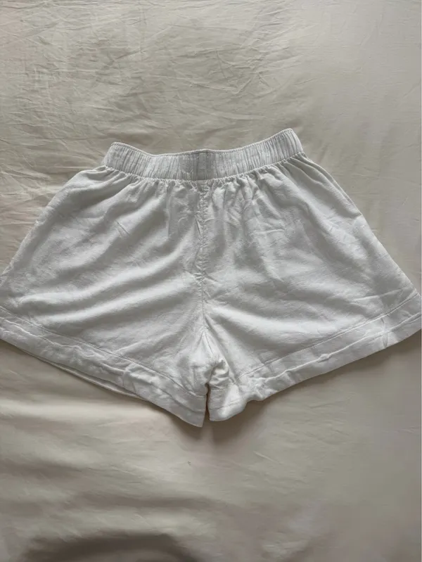 Abercrombie & Fitch Linen Blend Pull-on Shorts - Image 5