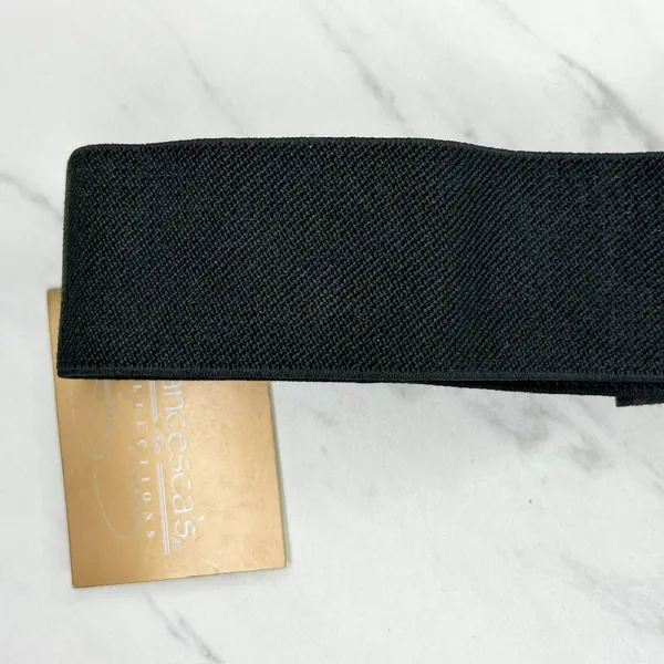 NWT Francesca's Beaded Bow Stretch Cinch Belt Small/Medium (S/M) Black ✨ - Image 7