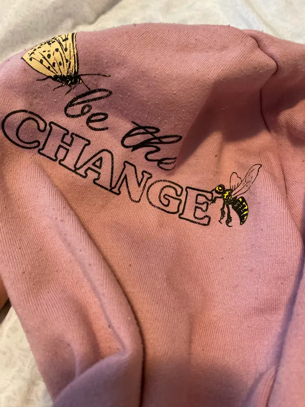 Cold crush be the change floral hoodie - Image 9