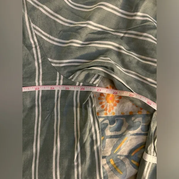 PJ Salvage Stripe Hype Pajama Set Green Size 2X - Image 10