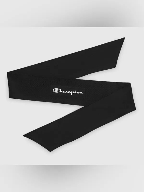 New Champion Black Legend Tie Headband - Image 4