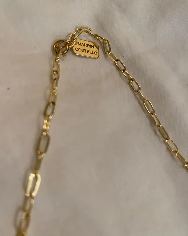 marrin costello lock necklace Gold - Image 6