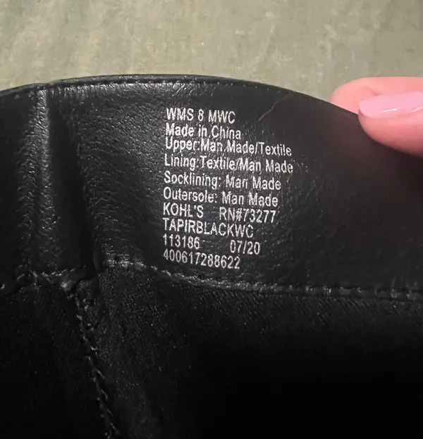 Black Riding boots Size 8 - Image 4